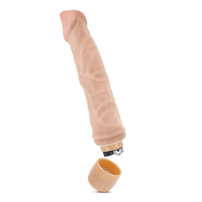 Dr. Skin - Cock Vibe 6 - 8.5 Inch Vibrating Cock - Beige (4719453175907)