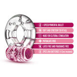 Play With Me - Arouser Vibrating C-Ring - Pink (7815879164121)
