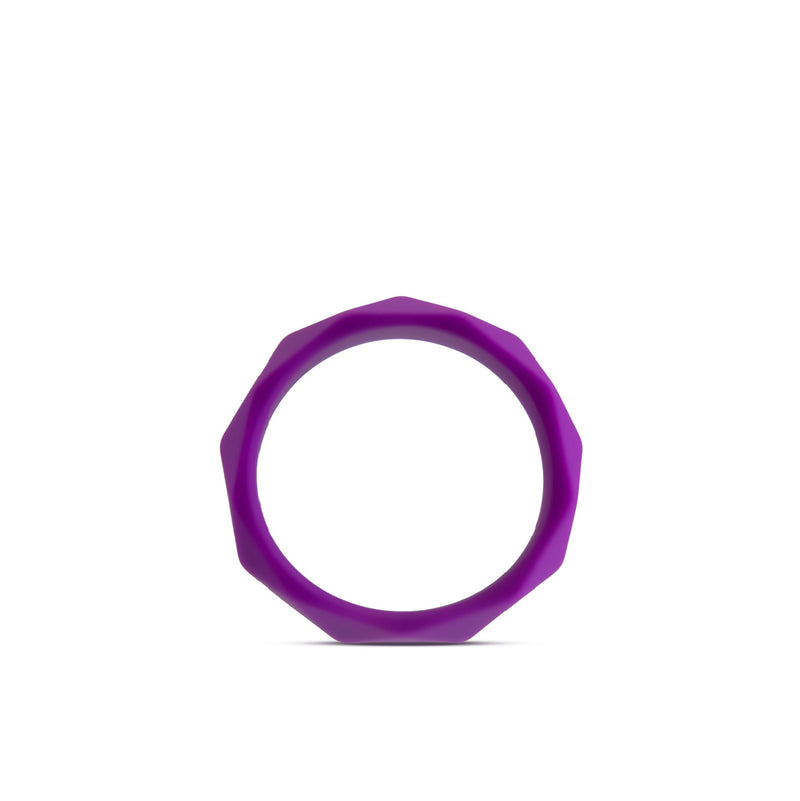 Wellness - Geo C Ring - Purple (6549119172805)