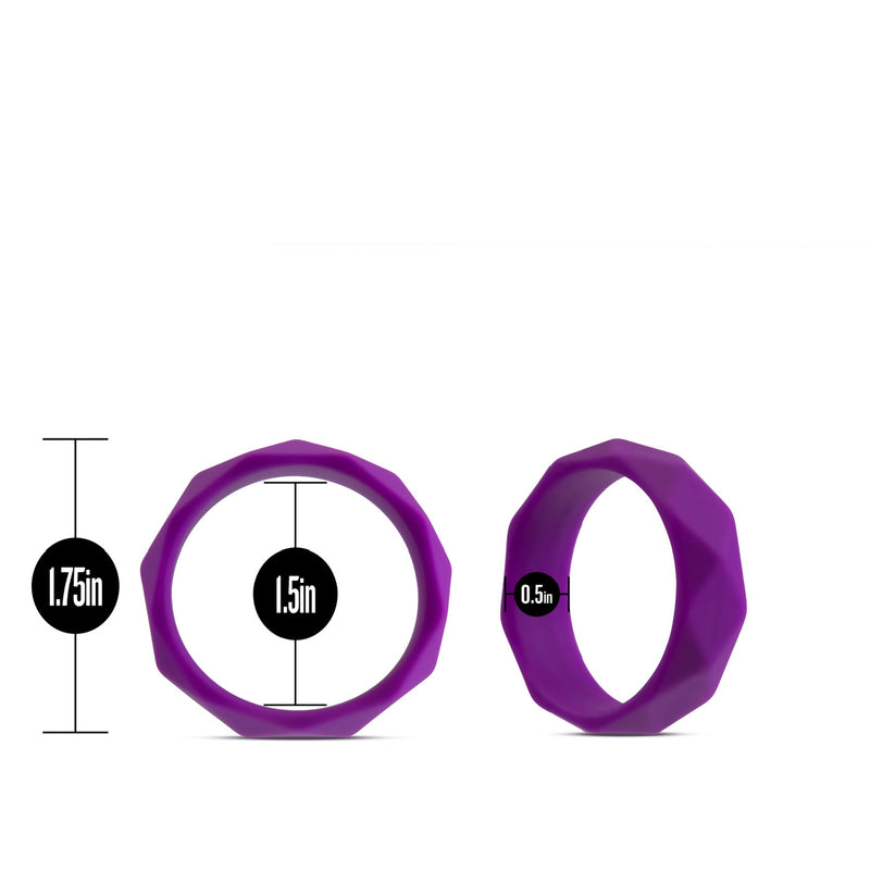 Wellness - Geo C Ring - Purple (6549119172805)