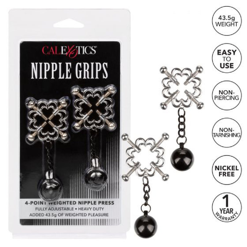 Nipple Grips 4-Point Weighted Nipple Press (6552300847301)