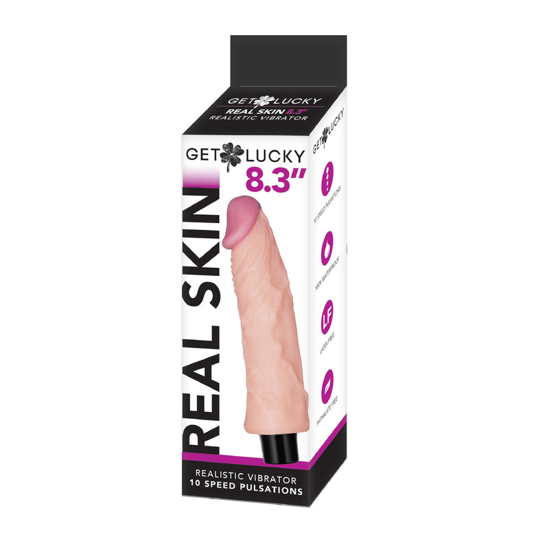 GET LUCKY REAL SKIN VIBRATING 8.3” (4723661242467)