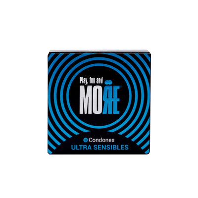More Condones Ultra Sensibles x3 (6932916437189)