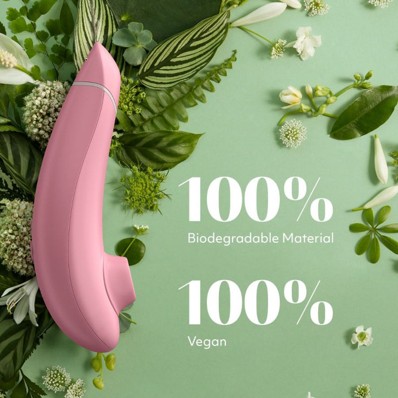 Womanizer Premium Eco Biodegradable Rechargeable Clitoral Stimulator - Pink (6798784102597)