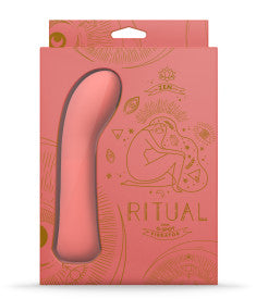 RITUAL - Zen - Rechargeable Silicone G-Spot Vibe - Coral (7817648308441)